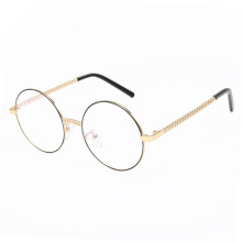 Wholesale Metal Fashion Eyewear Vintage Round Prescription Glasses Frame